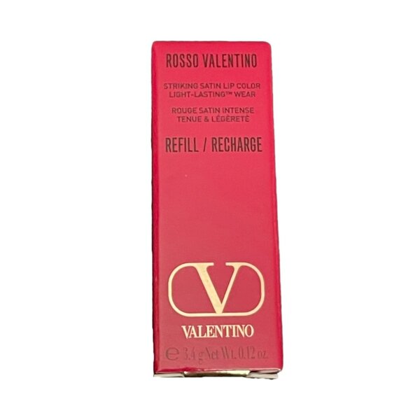 Valentino Beauty | Refill Rosso Valentino Striking Satin Lip Color 204R - Picture 1 of 6
